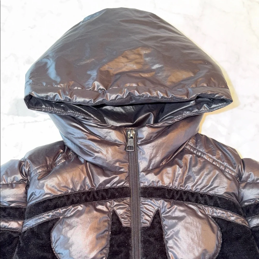Limited Edition Moncler x Batman Kids Black Puffer Jacket
